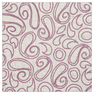 ziya cream damson fabric