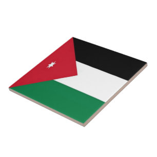 zJO001 Jordanian FLAG Jordan, Tile