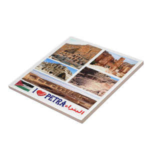 zJO020 i love PETRA, Jordan, Asia, Tile