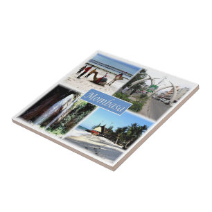 zKE030 MOMBASA, Mosaic, Kenya, Africa, Tile