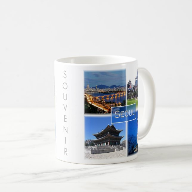 zKR003 SEOUL, South Korea ROK, Asia, Coffee Mug (Front Right)