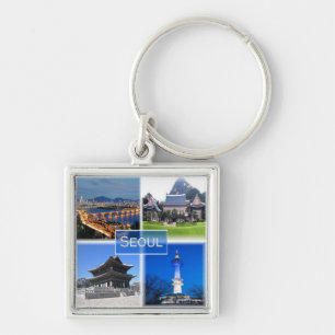 zKR003 SEOUL, South Korea ROK, Asia, Keychain