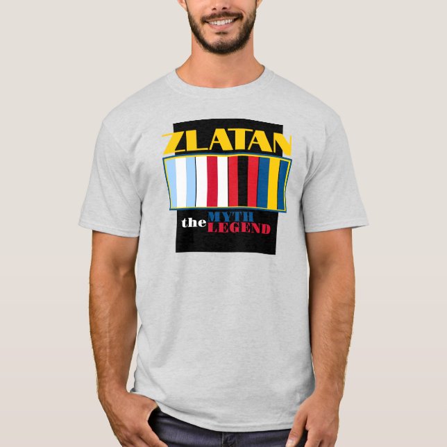"ZLATAN: The Myth, The Legend" T-Shirt (Front)