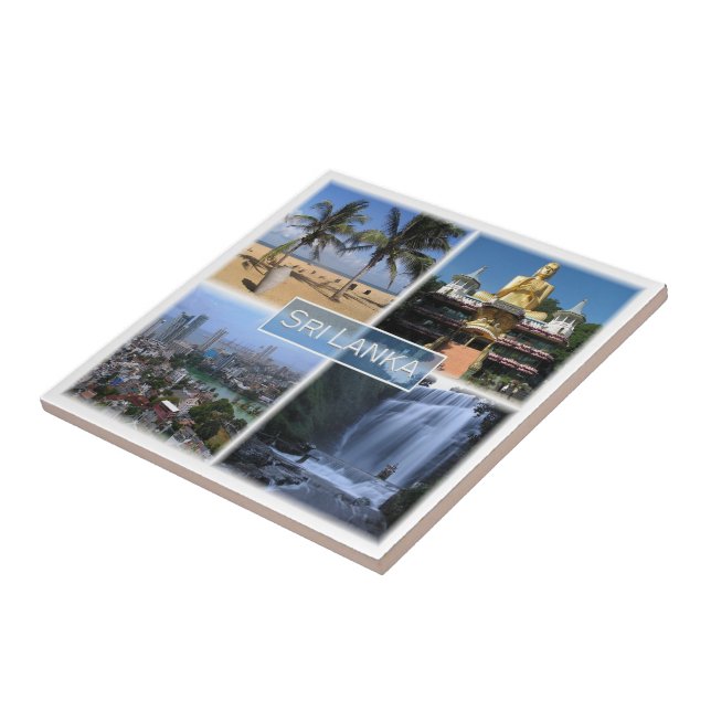 zLK004 SRI LANKA mosaic, Asia, Tile (Side)