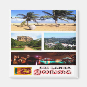 zLK009 SRI LANKA potpourri, Asia, Fridge Magnet