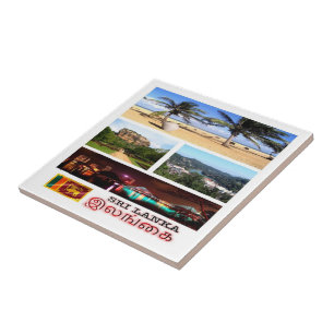 zLK009 SRI LANKA potpourri, Asia, Tile