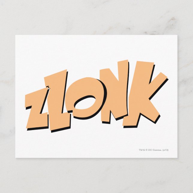 ZLONK! POSTCARD (Front)