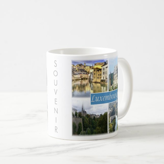 zLU003 LUXEMBOURG, Coffee Mug (Front Right)