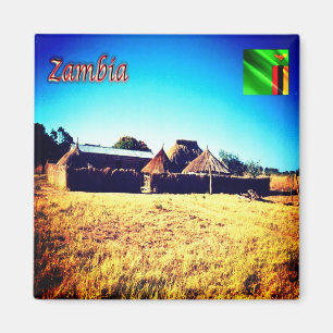 ZM - Zambia - Panorama Magnet
