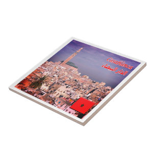 zMA005 CASABLANCA, Morocco, Africa, Tile