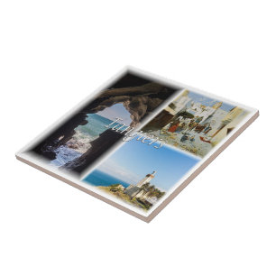 zMA013 TANGIERS, Mosaic, Morocco, Africa, Tile