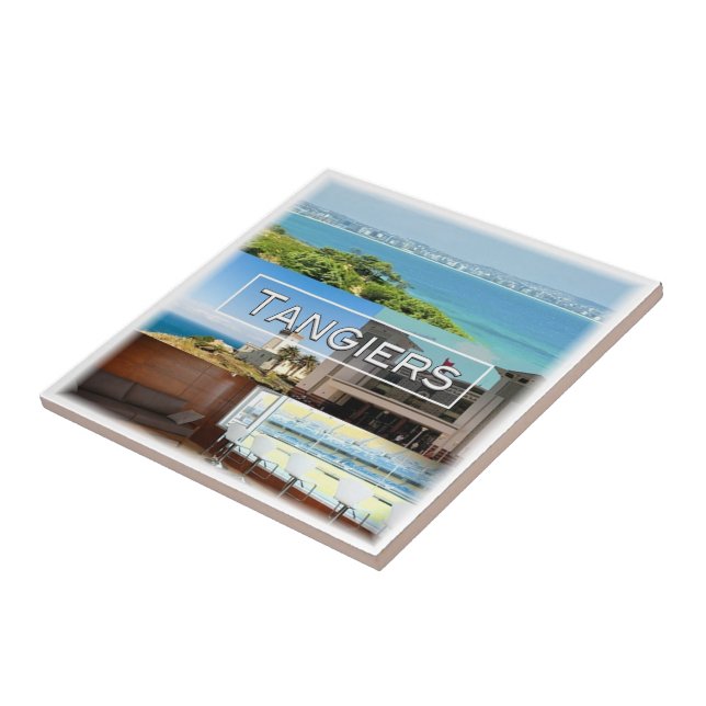 zMA014 TANGIERS, Mosaic, Morocco, Africa, Tile (Side)