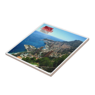 zMC010 PRINCIPALITY OF MONACO, view Tile