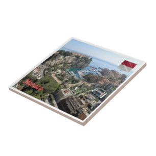 zMC011 PORT OF FONTVIEILLE, Monaco, Tile