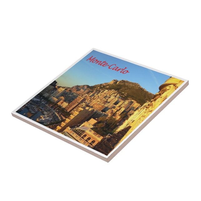 zMC016 MONTE CARLO, Monaco, Tile (Side)