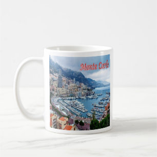 zMC018 MONTE CARLO Panorama, Monaco, Coffee Mug