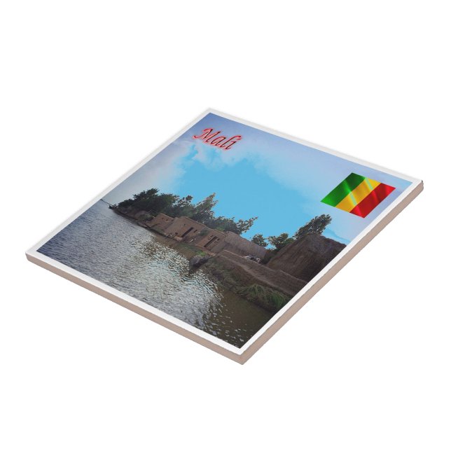 zML007 MALI, Kakalodaga, Africa, Tile (Side)