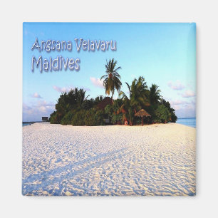 zMV005 ANGSANA VELAVARU, Maldives, Asia, Fridge Magnet