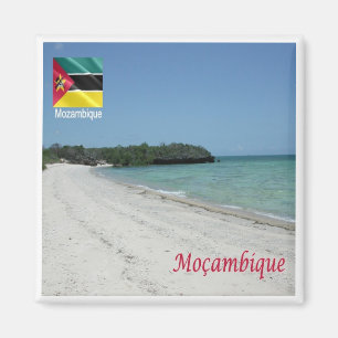 zMZ004 MOZAMBIQUE, Beach, Africa, Fridge Magnet