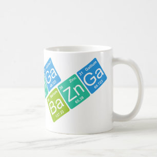 Zn GA de Ba ! Tasse d'éléments de Tableau