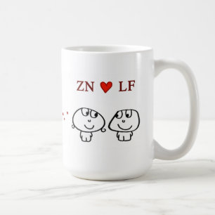 "ZN heart LF" Coffee Mug