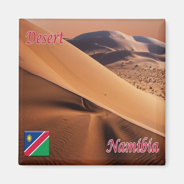 zNA003 NAMIBIA, Desert, Africa, Fridge Magnet (Front)