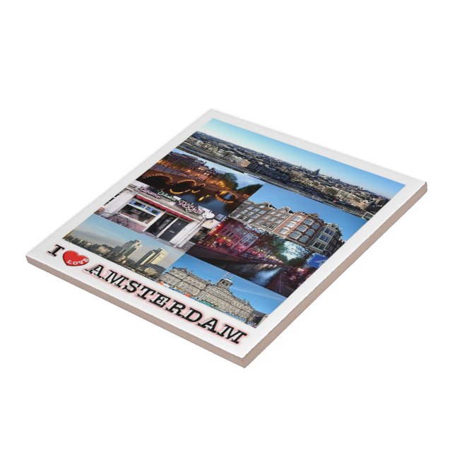 zNL012 AMSTERDAM "I Love", Tile (Side)