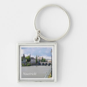 zNL027 MAASTRICHT Meuse river MASS, Europe, Keychain
