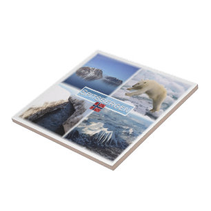zNO042 SPITSBERGEN, Norway, Europe, Tile