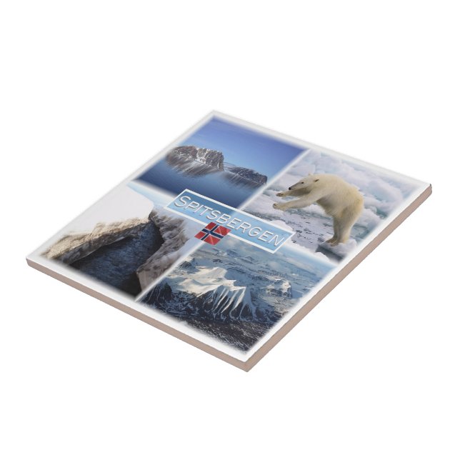 zNO042 SPITSBERGEN, Norway, Europe, Tile (Side)