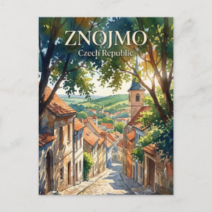 Znojmo, South Moravian Region, Czech Republic Postcard