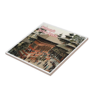 zNP003 Durbar Square KATHMANDU, Nepal Asia, Tile