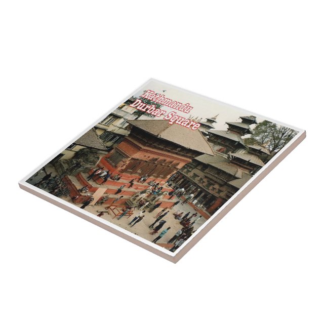 zNP003 Durbar Square KATHMANDU, Nepal Asia, Tile (Side)