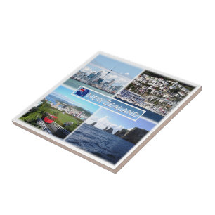 zNZ003 NEW ZEALAND, Mosaic, Oceania, Tile