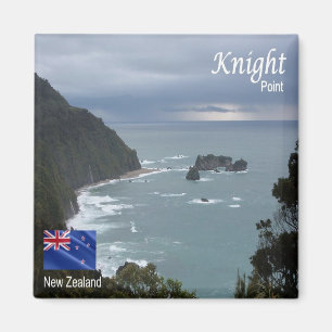 zNZ006 NEW ZEALAND,Oceania, Knight's Point, Fridge Magnet