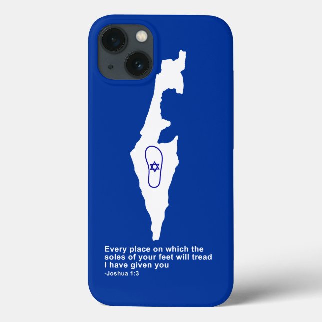 Zo Artzeinu - Joshua 1:3 Case-Mate iPhone Case (Back)