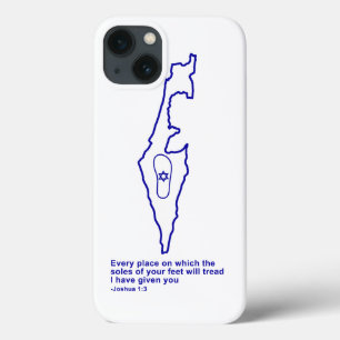 Zo Artzeinu - Joshua 1:3 iPhone 13 Case
