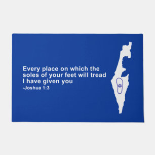 Zo Artzeinu - Joshua 1:3 Doormat