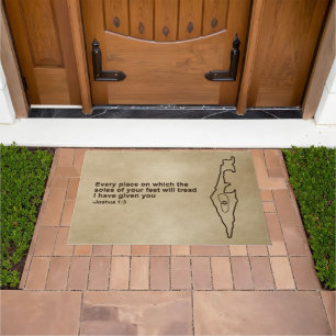 Zo Artzeinu - Joshua 1:3 Doormat