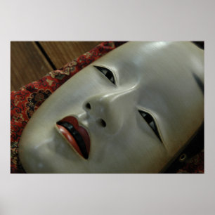 Zo-onna noh mask poster