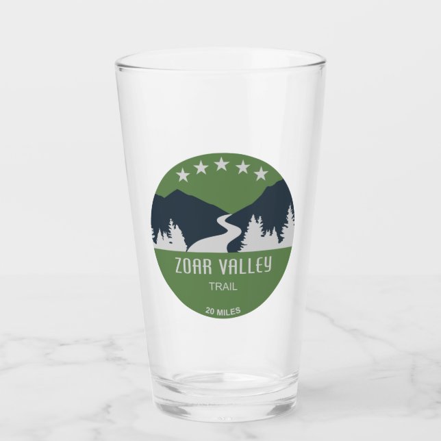 Zoar Valley Trail Glass (Front)