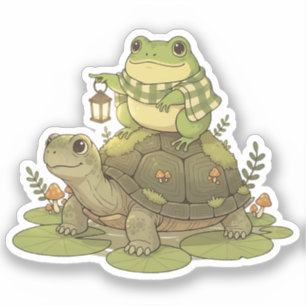 Zochi & Mossy the Turtle