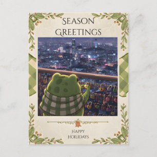 Zochi Visits N Seoul Tower Postcard
