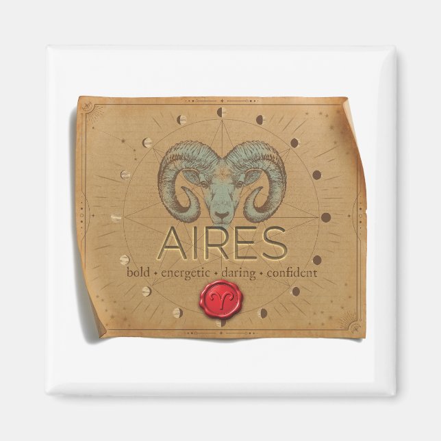 ZODIAC - Aires - Magnet (Front)