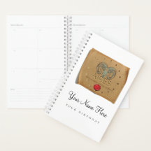 Zodiac - Aires - Personalized Day Planner