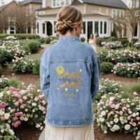 Zodiac Aquarius Nom personnalisé Jean Denim