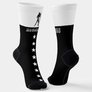 Zodiac Aquarius sign Socks