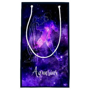 Zodiac : Aquarius Small Gift Bag