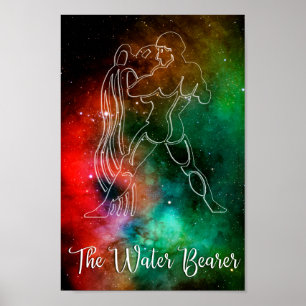 Zodiac : Aquarius 'The Water Bearer' Poster