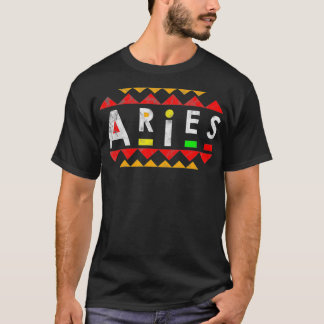 Zodiac Aries Birthday Gift bday celebrants T-Shirt